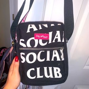 Anti Social Social Club shoulder bag